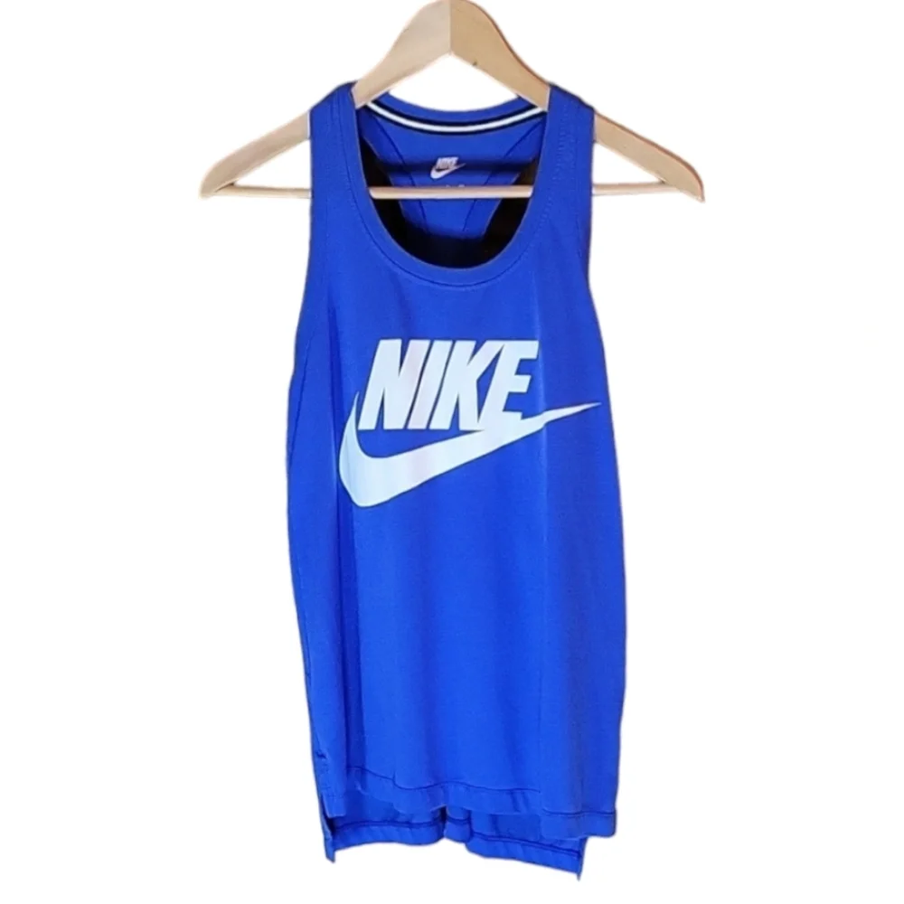 Nike Women's Blue Tank Top, Size Small